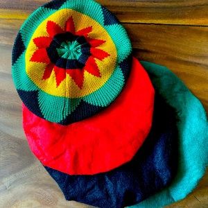 Assorted Halloween international hats french berét, fortune teller etc.